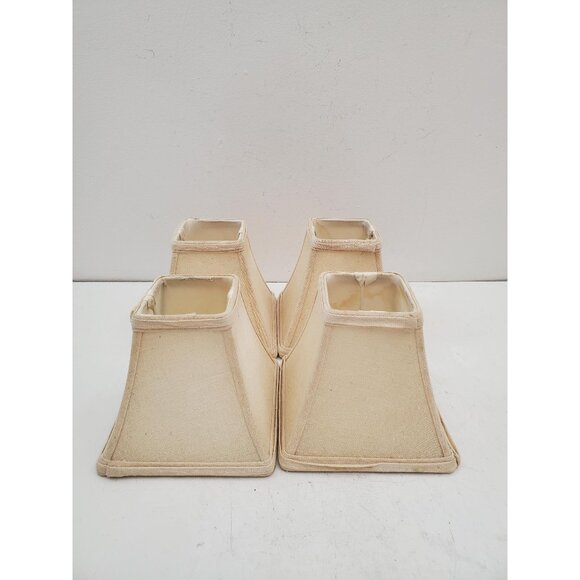 Vintage Lamp Shade Fabric Classic Beige - Small beige Lamp Shades for Smaller - Picture 1 of 10